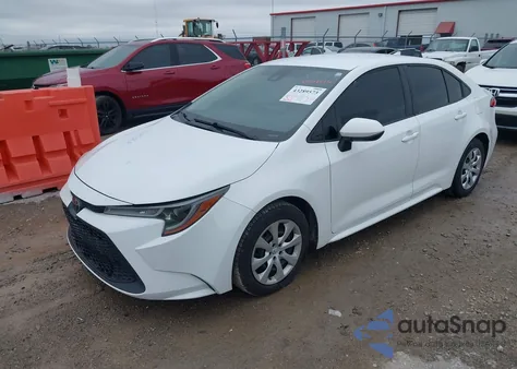 2020 Toyota Corolla Le from USA, damaged, VIN 5YFEPRAE8LP107761